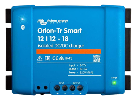 Orion-Tr Smart 12/12-18A DC-DC m. laddkurva